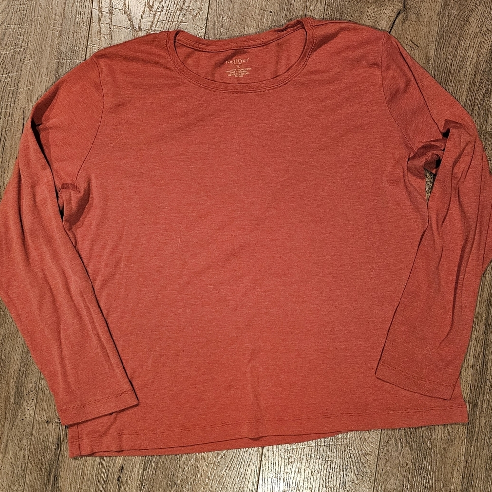 NorthCrest Classic Long Sleeve Tee Womens XL